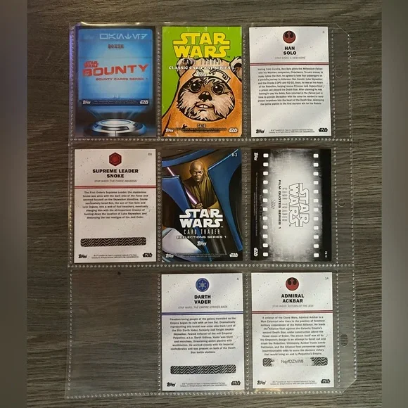 2016 Star Wars Trader Card Collection * Incomplete * - Picture 4 of 4